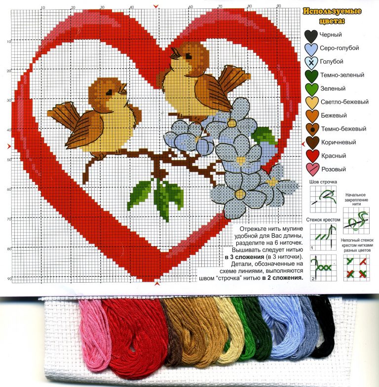 8 Free Cross stitch Patterns For Valentine s Day Stitching 