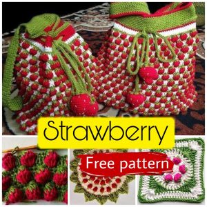 Free crochet pattern like strawberry
