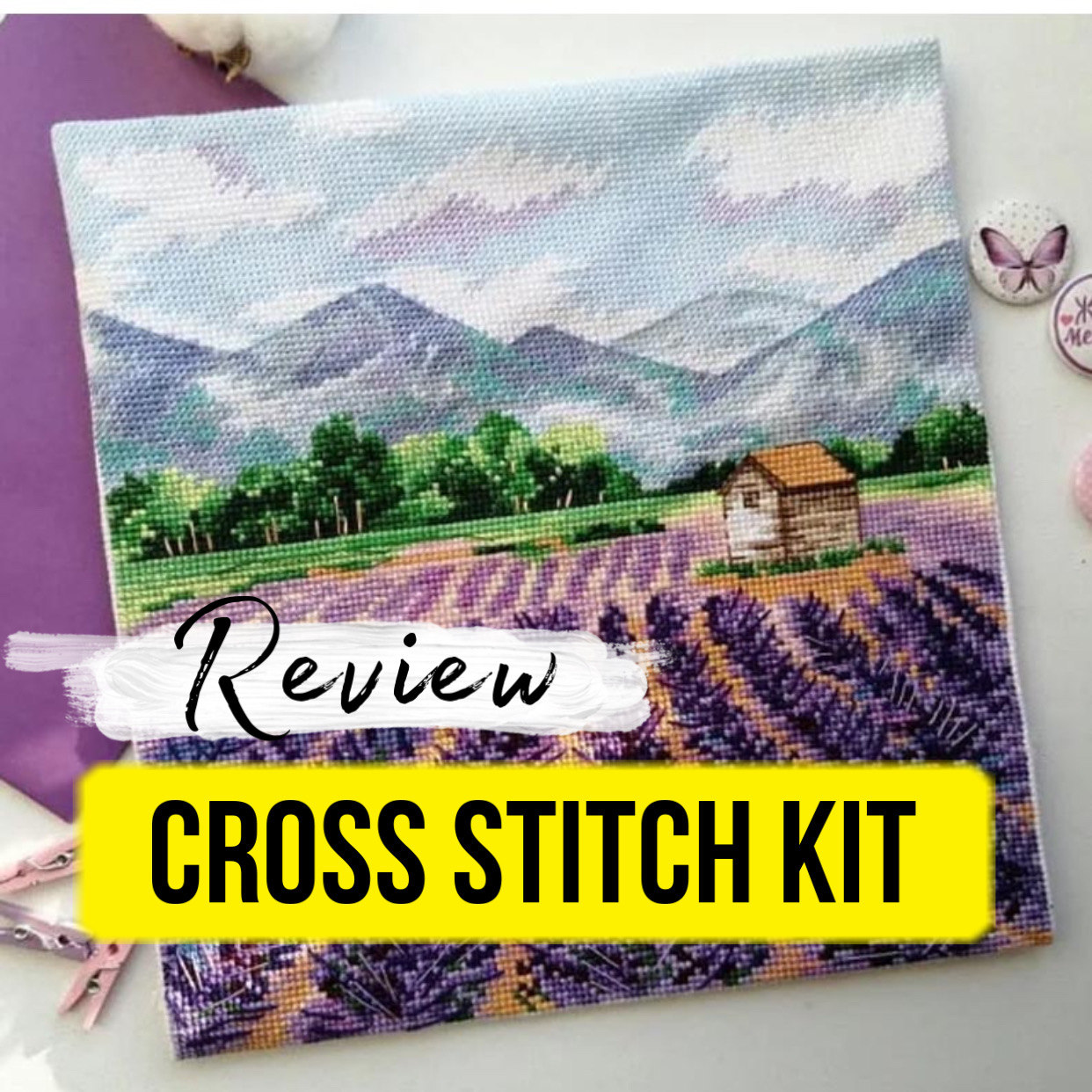 “Provence” Oven Cross Stitch Starter Kit Review