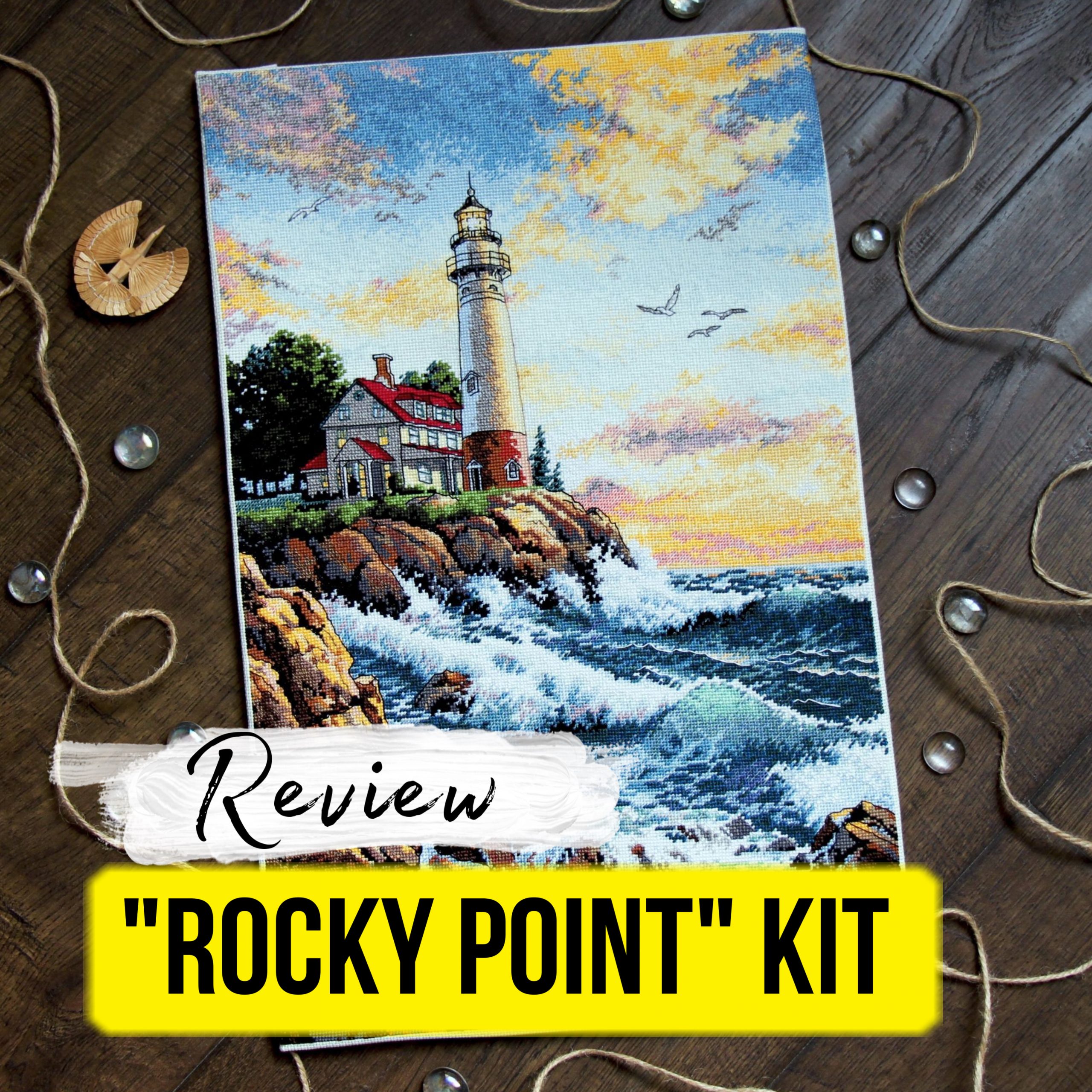 Dimensions “Rocky Point” Cross Stitch Kit Review