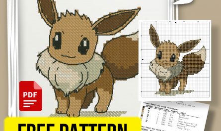 “Fantasy Fox” - Free Cross Stitch Pattern Printable Animals﻿