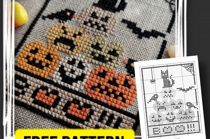 “Halloween 2021” – free small cross stitch pattern