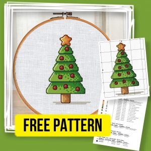“Christmas Tree” - Free Cross Stitch Pattern New Year