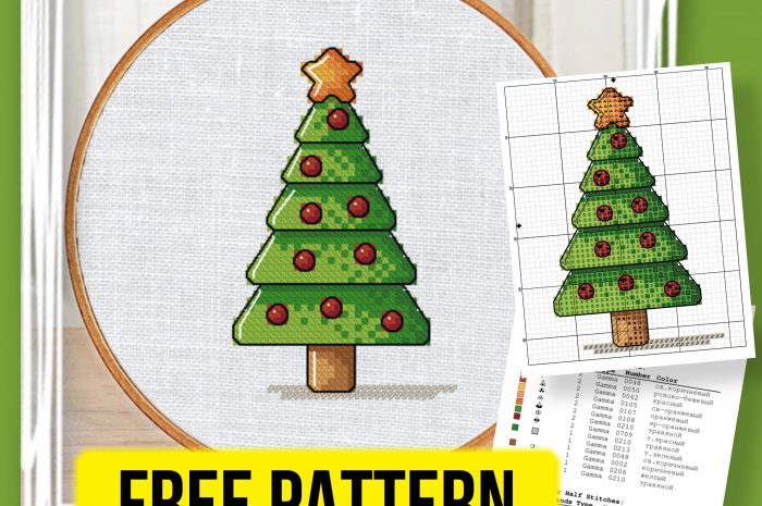 “Christmas Tree” – free cross stitch pattern