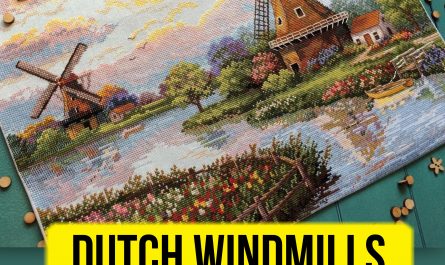 Merejka “Dutch Windmills” Cross Stitch Kit Review