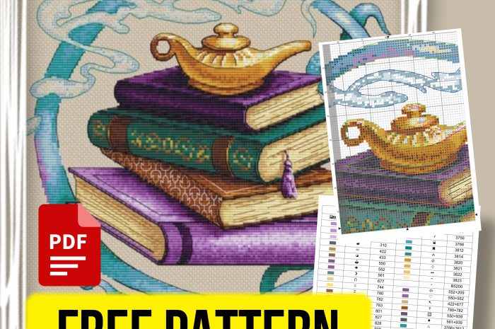 “Tales of the East” – free cross stitch pattern