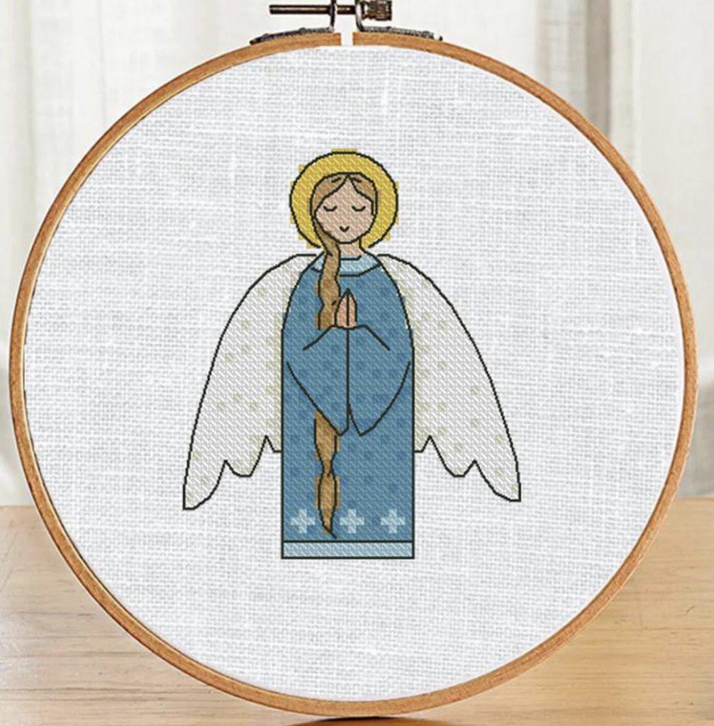 printable religious cross stitch charts