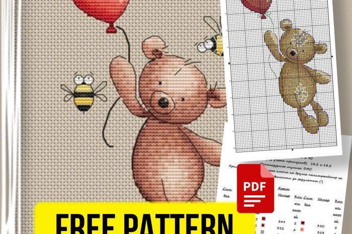 “Winnie the Pooh” – free cross stitch pattern