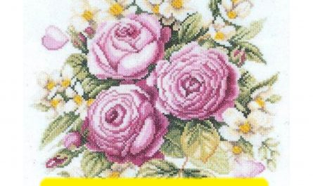 “Roses” - Free Cross Stitch Pattern Flowers Nature