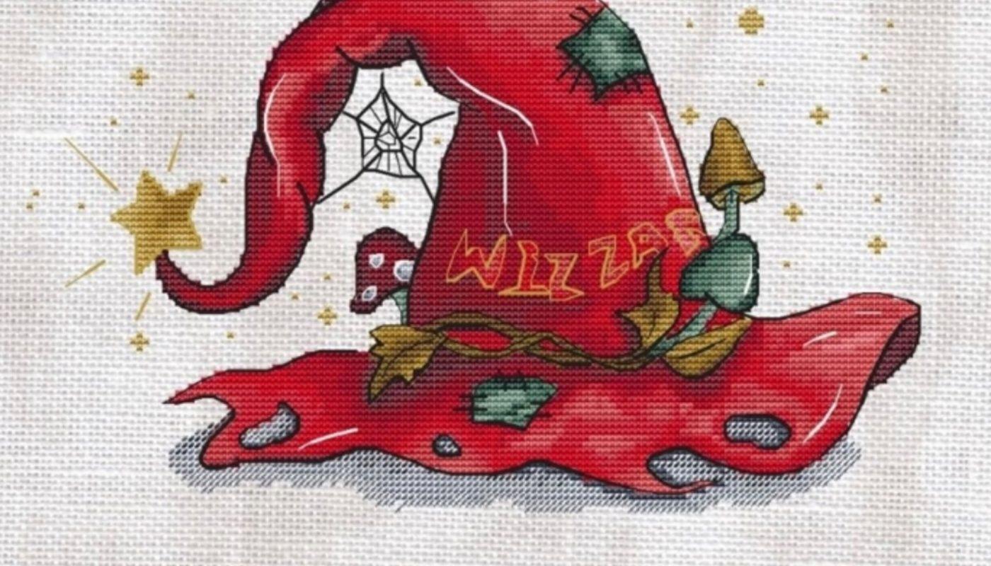 “Wizard’s Hat” - Free Cross Stitch Pattern Fantasy Download