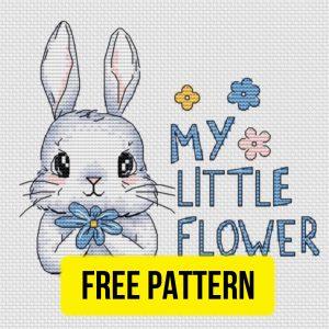 “My little flower” - Free Cross Stitch Pattern Download