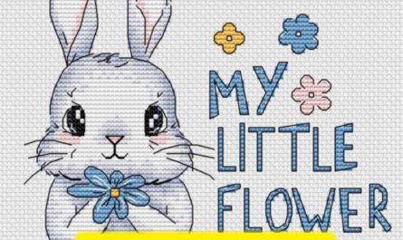 “My little flower” - Free Cross Stitch Pattern Download