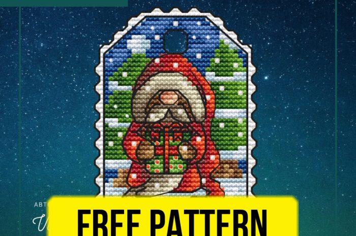 “Santa Claus’ Helper” – free cross stitch pattern