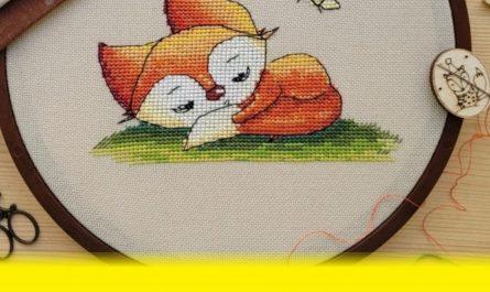 Little Fox - Free Cross Stitch Pattern Download Animals