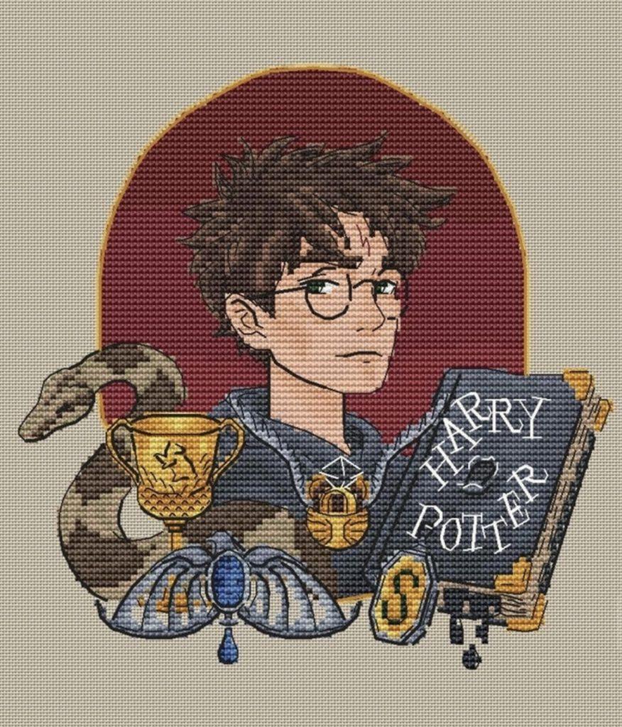 Harry Potter - Free Cross Stitch Pattern Download Embroidery Designs