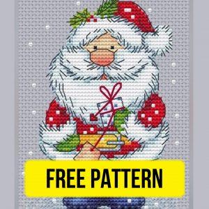 Santa Claus - Free Christmas Cross Stitch Pattern Download