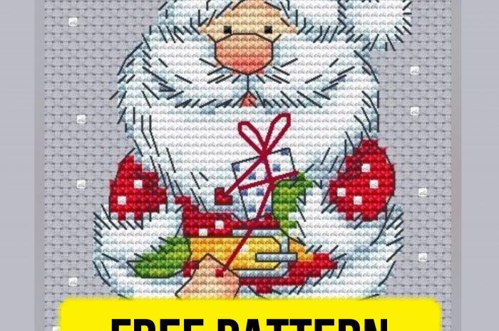 “Santa” – free cross stitch pattern