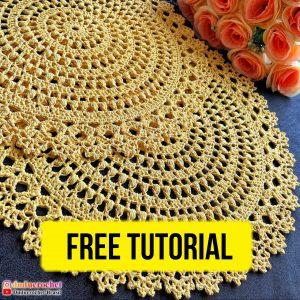 Daisy - Free Crochet Tutorial Home DIY Decor Knitting Gift