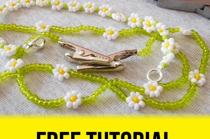 “Daisy Chain” – free super easy beading tutorial
