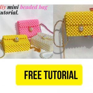 DIY Beaded Bag - Free Beading Tutorial How to Create Gift