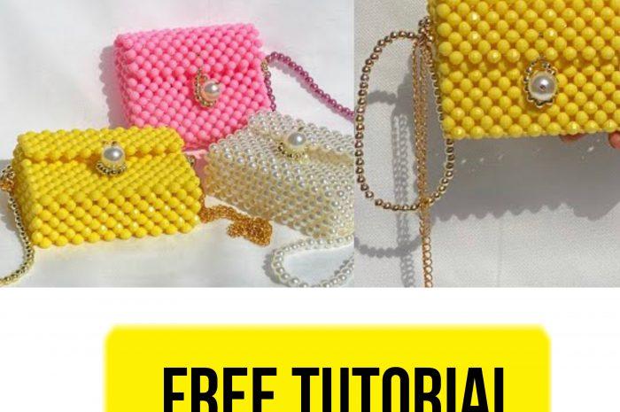 “DIY Beaded Bag” – free tutorial