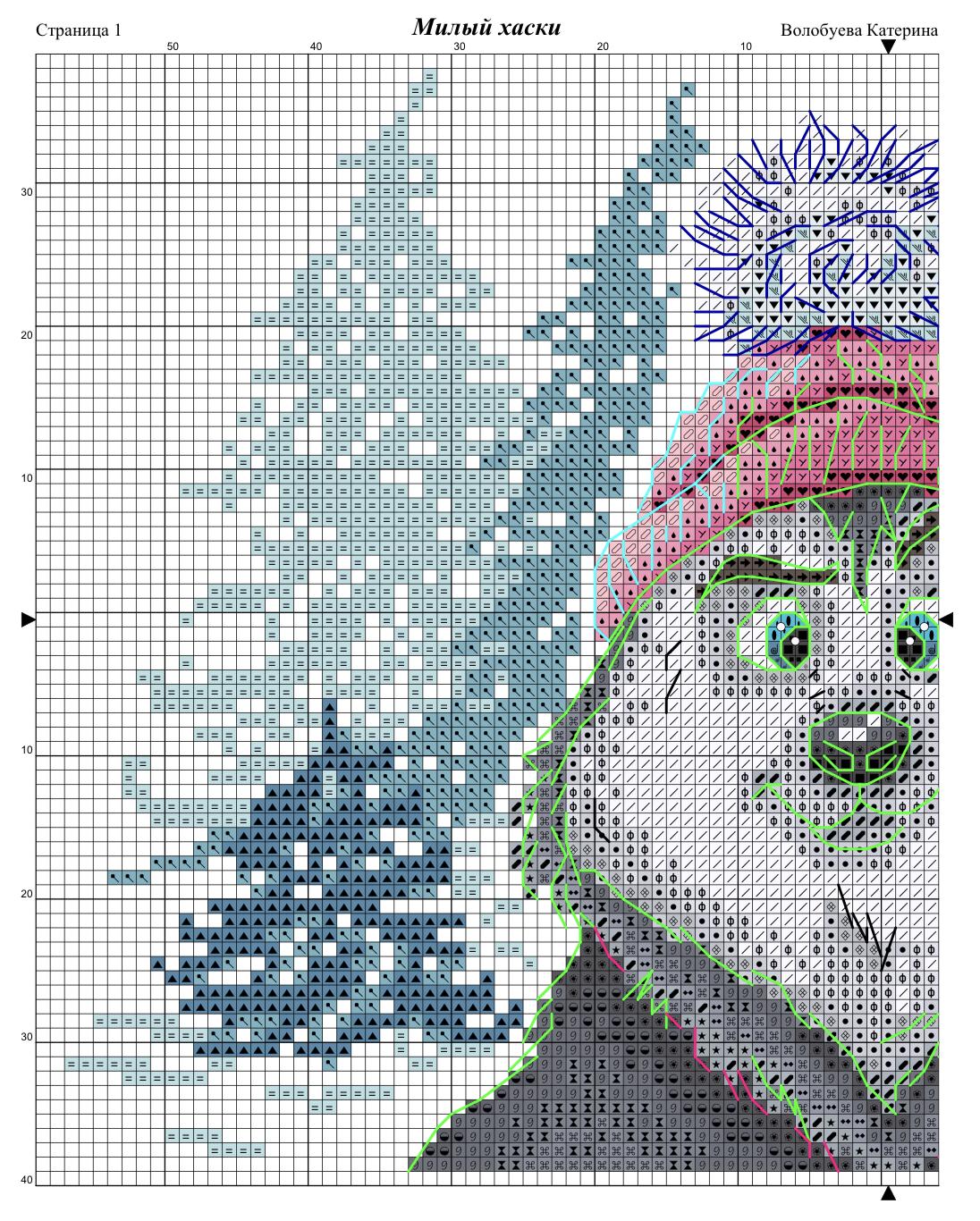 husky-dog-free-cross-stitch-pattern-download-animals-pdf