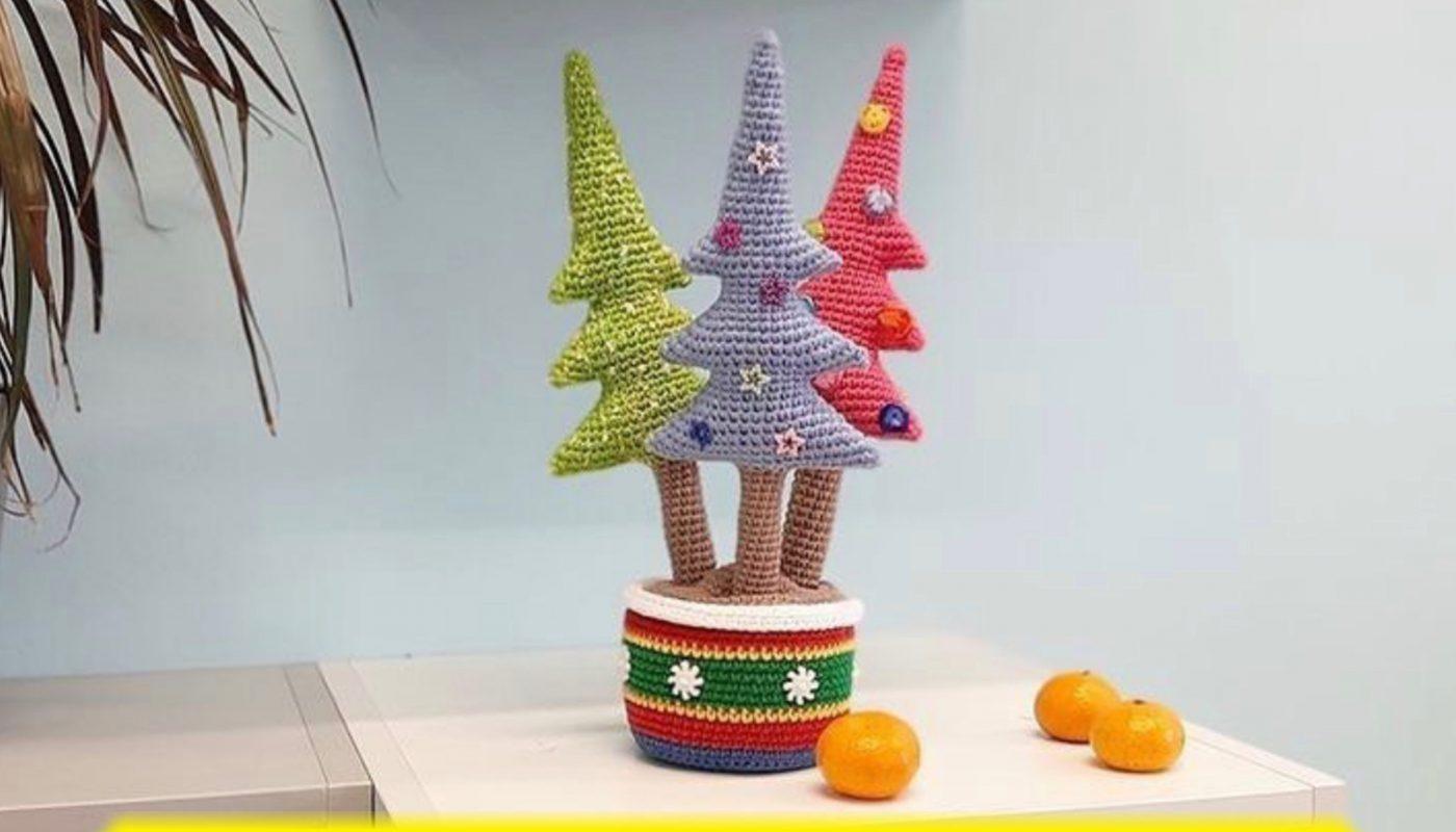Christmas Trees - Free Crochet New Year Pattern Download