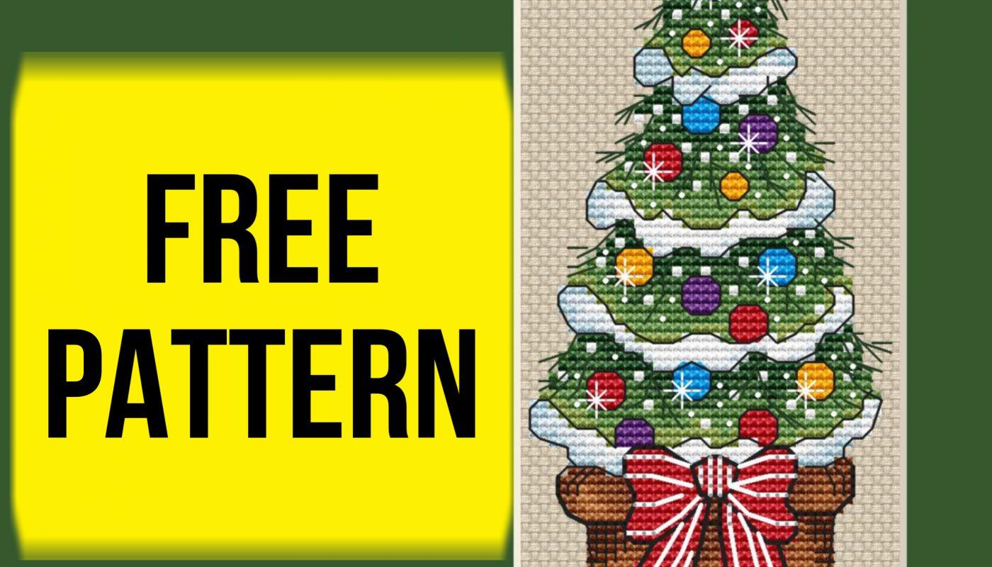 Christmas Tree - Free Cross Stitch Pattern Xmas Download