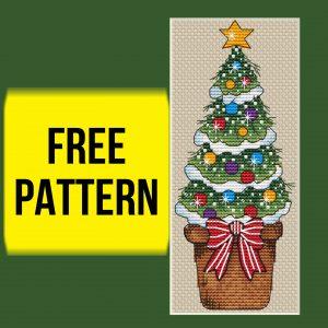 Christmas Tree - Free Cross Stitch Pattern Xmas Download
