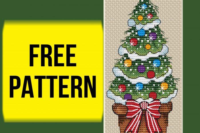 “Christmas tree” – free cross stitch pattern
