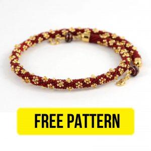 Flowers Pattern - Free Beading Bracelet Pattern DIY Jewellery