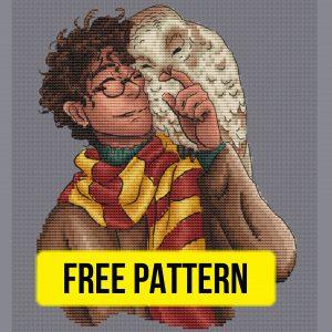 Harry Potter - Free Cross Stitch Pattern Designs Large PDF