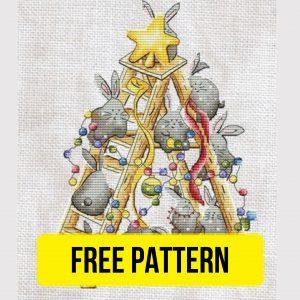 Holliday Chores - Free Cross Stitch Pattern Embroidery Design