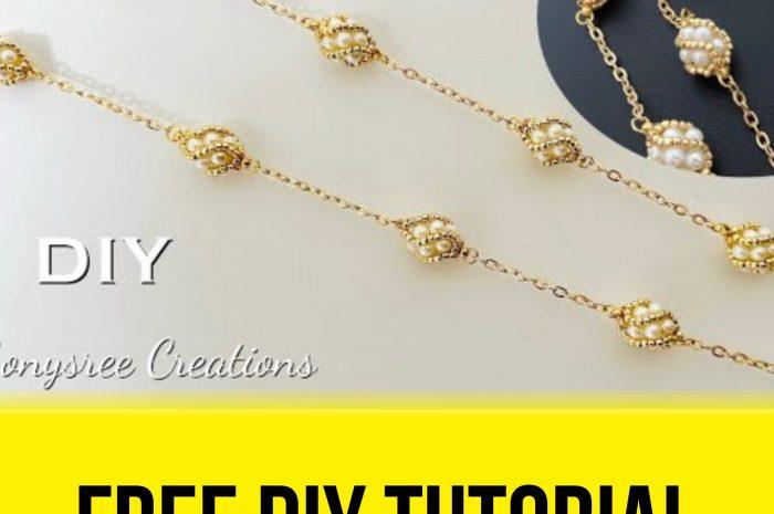 “DIY Chain Necklace” – free tutorial