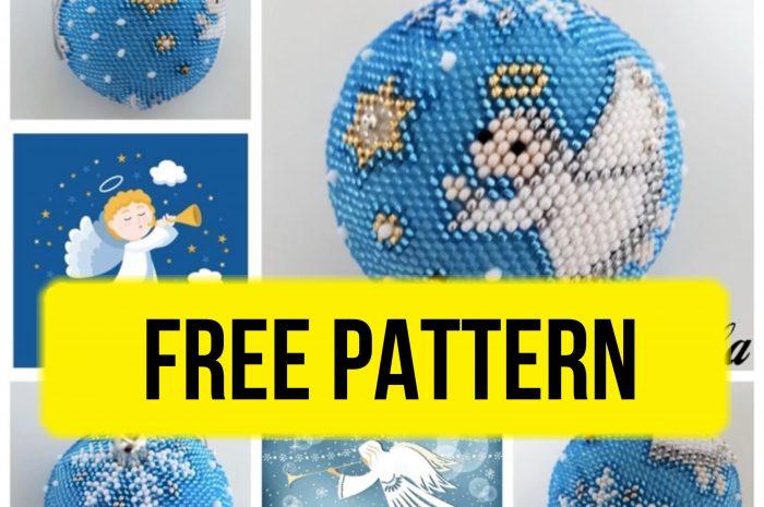 “Angel ball” – free beading pattern