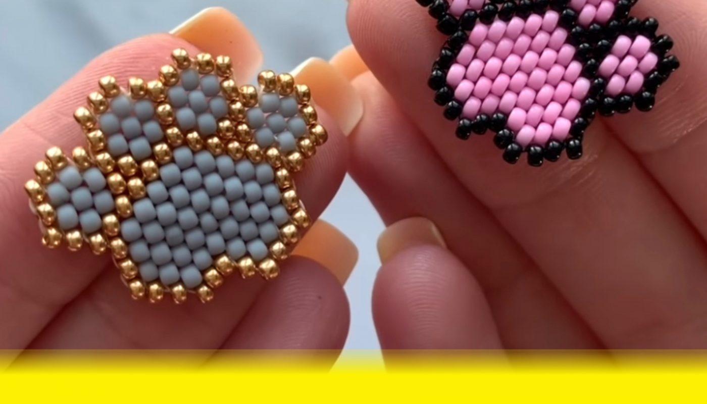 Cats Paws - Free DIY Beading Tutorial and Pattern Easy Craft