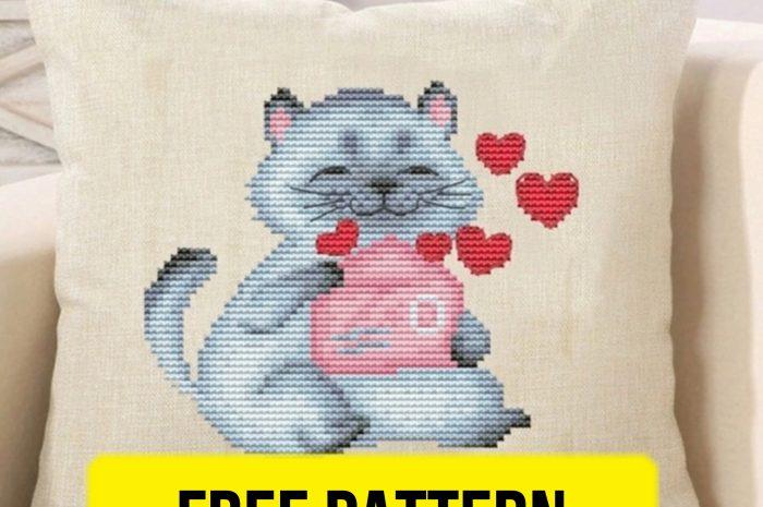 “Love letter” – free cross stitch pattern