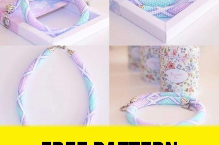 “Lilac harness” – free beading pattern
