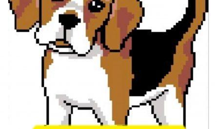 Beagle Dog - Free Cross Stitch Pattern Animals For Beginners