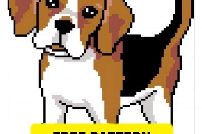 “Beagle Dog” – free cross stitch pattern