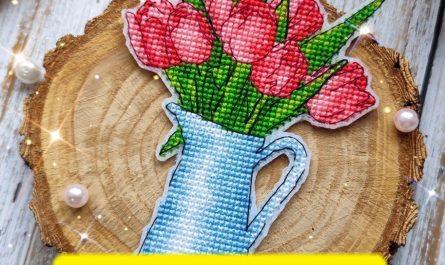 Spring Flowers - Free Cross Stitch Pattern Nature Design PDF