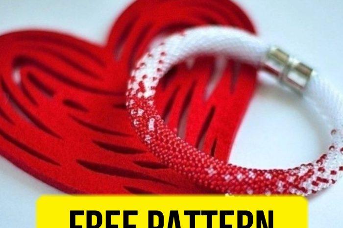 “Gradient Bracelet” – free beading pattern