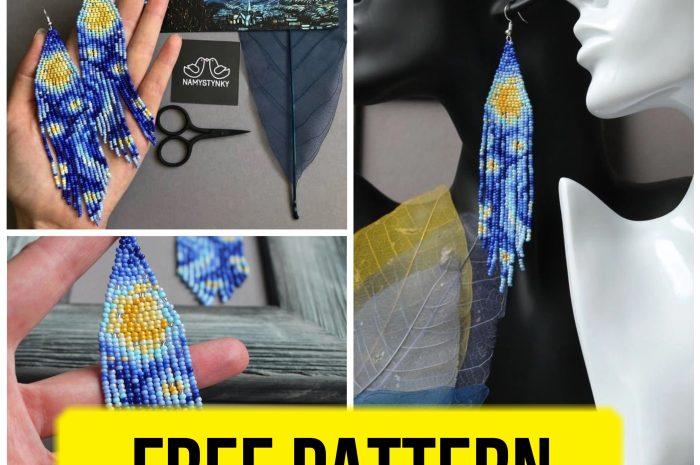 “Starry Night” – free beading pattern