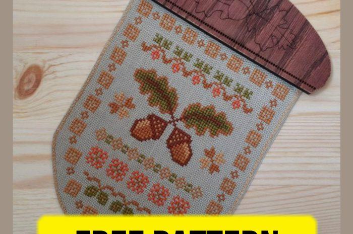 “Acorn” – free cross stitch pattern