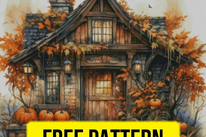 “Halloween” – free cross stitch pattern