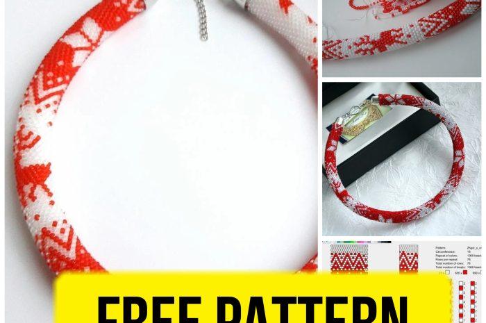 “Christmas deer” – free beading pattern
