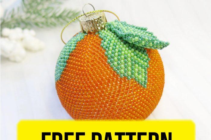 “Tangerine” – free beading pattern