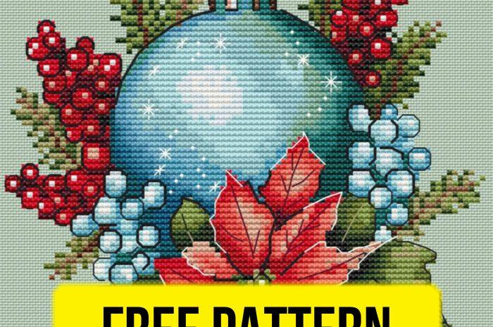“Happy New Year” – free cross stitch pattern