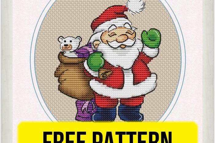 “Santa Claus” – free cross stitch pattern