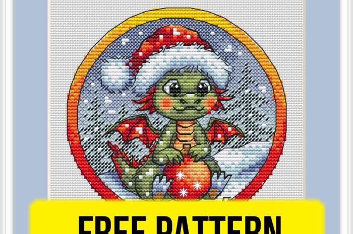 “Dragon Year” – free cross stitch pattern